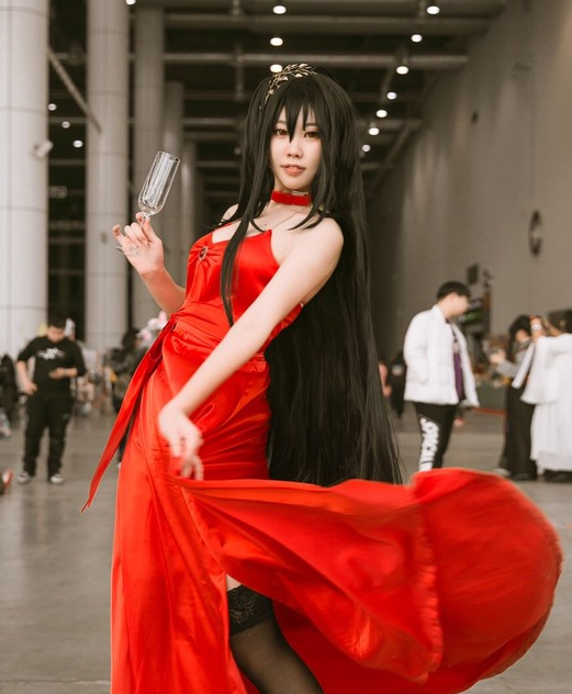 《碧蓝航线》大凤cosplay,清新靓丽的小姐姐