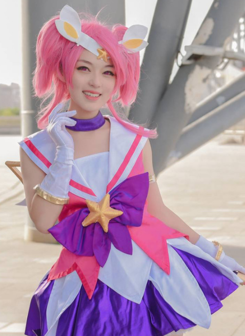 《魔法少女》拉克丝cos精选,甜美可人的魔法少女