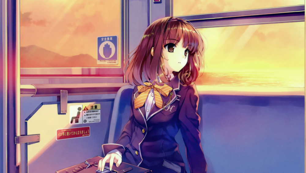 动漫二次元高清壁纸精选合集,楚楚可爱的美少女