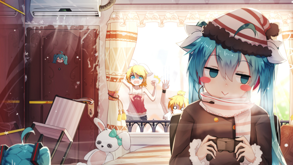 初音未来二次元高清壁纸精选,清新可爱的美少女