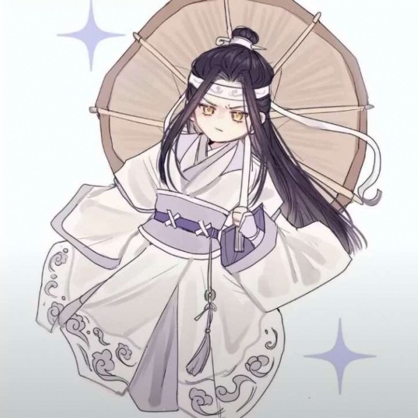 魔道祖师"忘羡cp"情侣头像:我想带一人回云深不知处,带回去,藏起来!