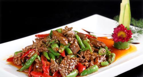 香辣爆炒腰花
