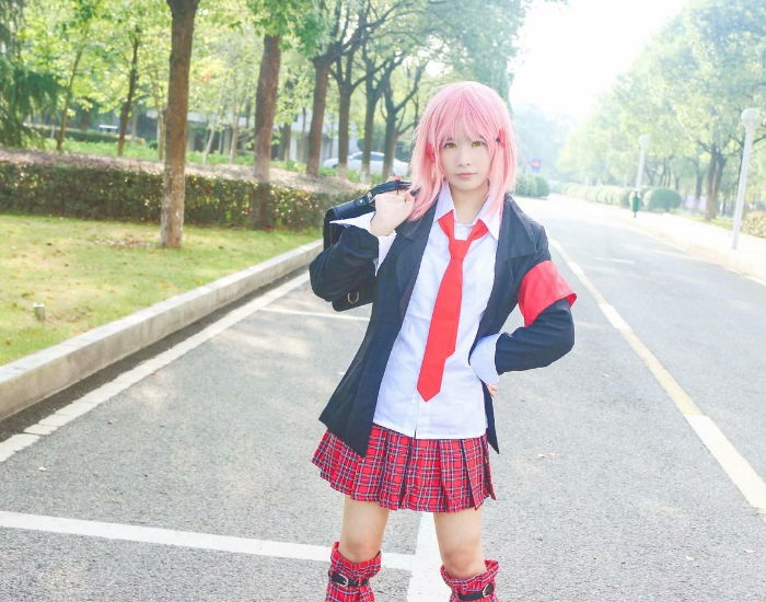 日奈森亚梦cosplay,温柔典雅小姐姐,温婉大方清新迷人