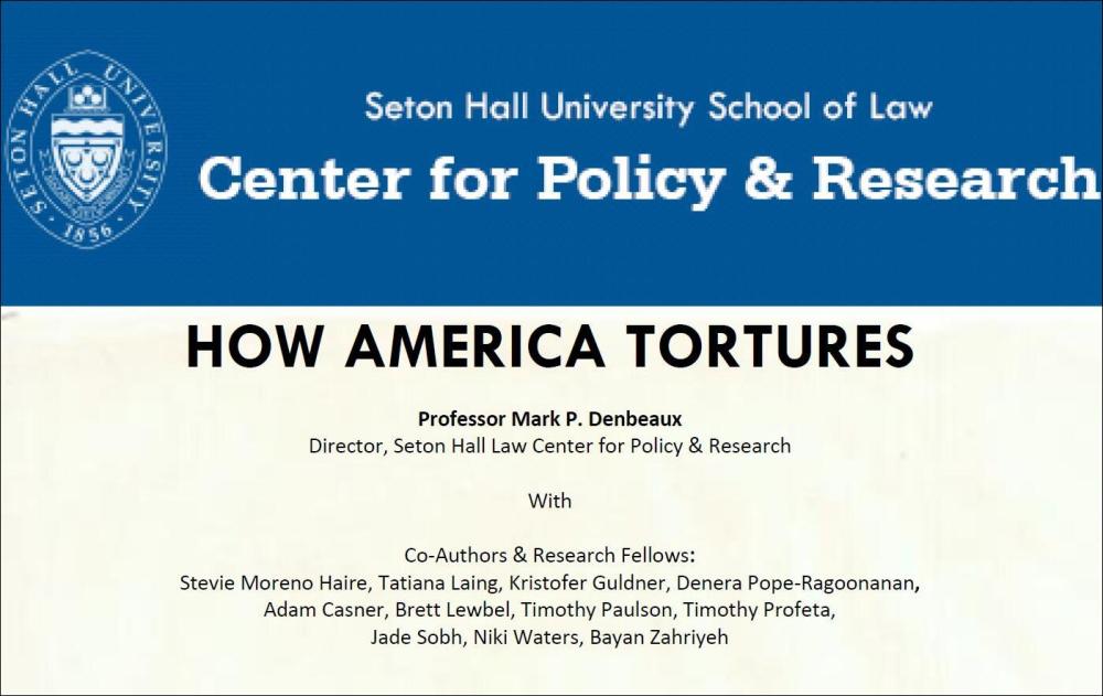 6日报道,上述报告题为《美国是如何施刑的》(how america tortures)