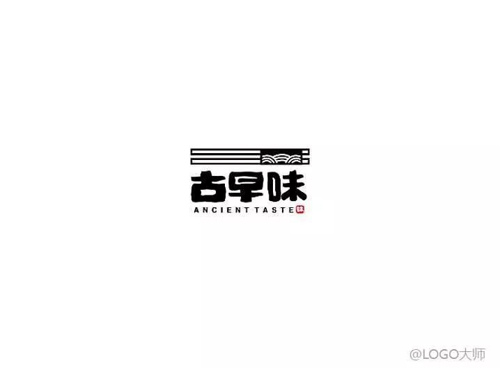 筷子主题logo设计合集鉴赏!