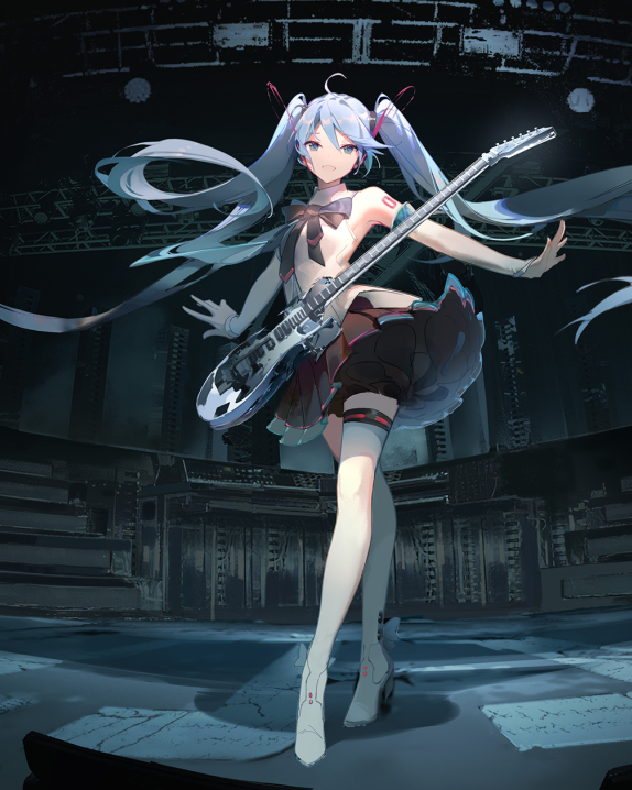 初音未来二次元动漫高清壁纸精选,可爱清新的少女