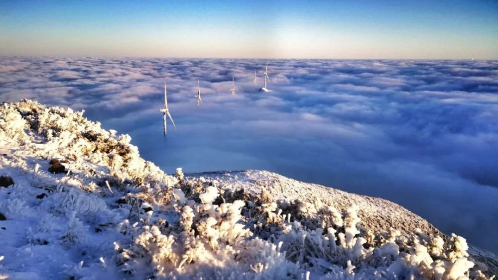 韭菜坪的雪,惊艳了整个世界,唤醒你尘封的记忆,美吗?