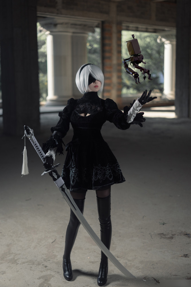 尼尔机械纪元,coser,cosplay,2b姐,游戏cos