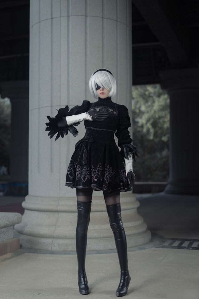 尼尔机械纪元,coser,cosplay,2b姐,游戏cos