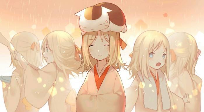 《夏目友人帐》治愈系动漫,超美插画壁纸图集