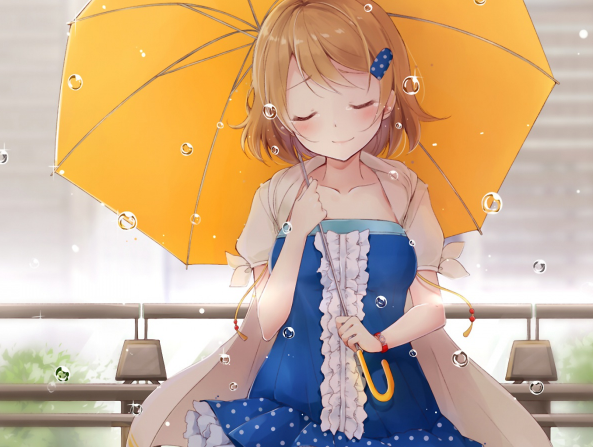 动漫lovelive人物小泉花阳高清壁纸 青春可爱 魅力四射 看点快报