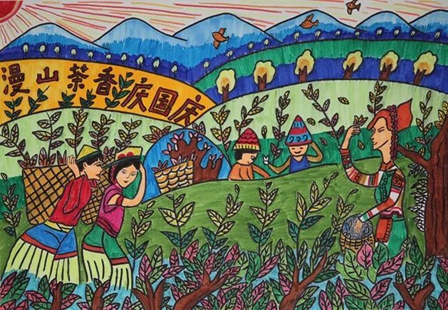 "我和祖国共成长——首届全国儿童绘画展"在北京展出