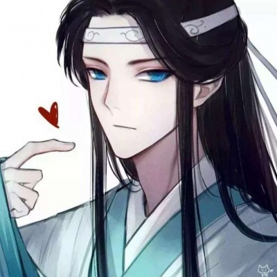 魔道祖师"忘羡一左一右"情侣头像:你特别好,我喜欢你!