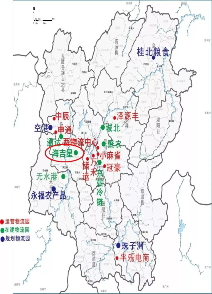 桂林临桂机场路这个物流园5月30日要试营业了