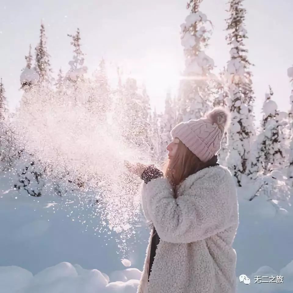 冬季看雪,万能拍照姿势大全,教你解锁大片!