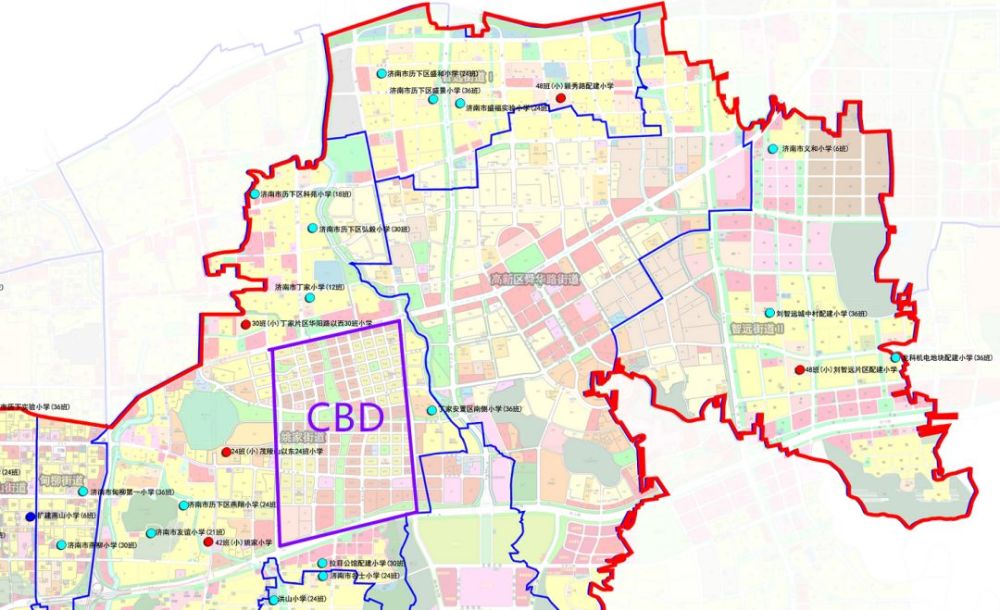 cbd,济南,高新区,安置区,济南高新区,中小学,丁家庄,九年一贯制,小学