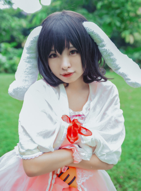 东方project因幡帝cos精选,俏皮可人的可爱少女