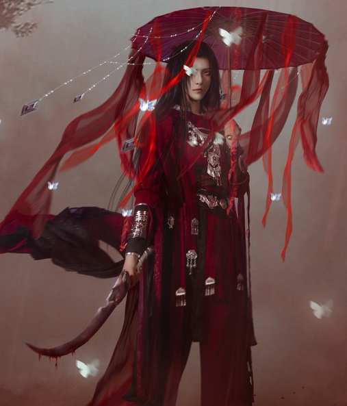 cosplay,天官赐福,鬼王,花城,谢怜,仙乐国