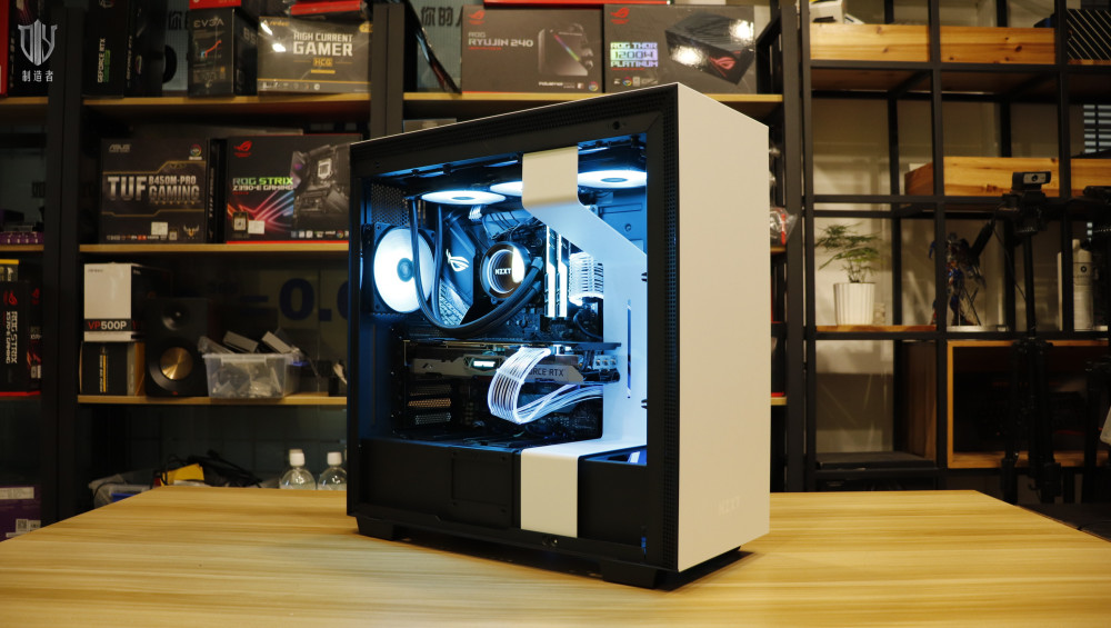 恩杰h700一体式水冷电脑主机