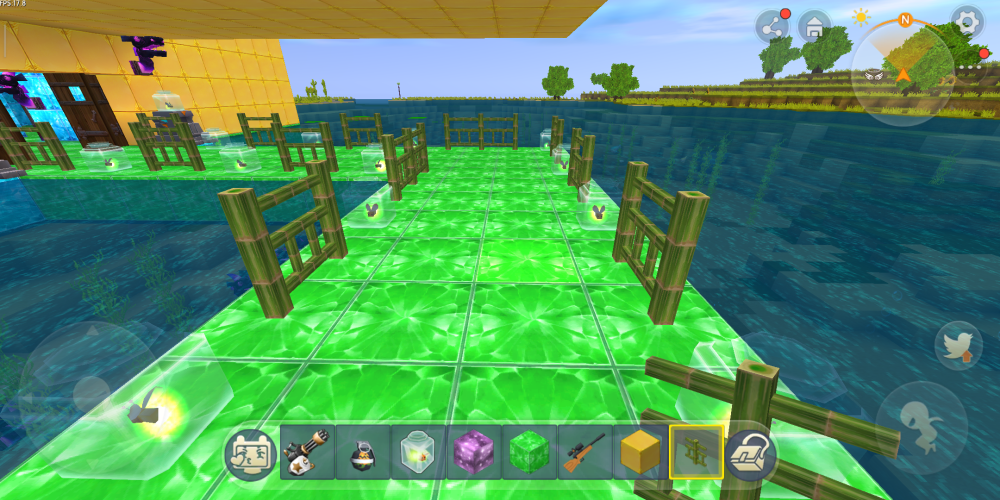 迷你世界:庄园建造之水上别墅