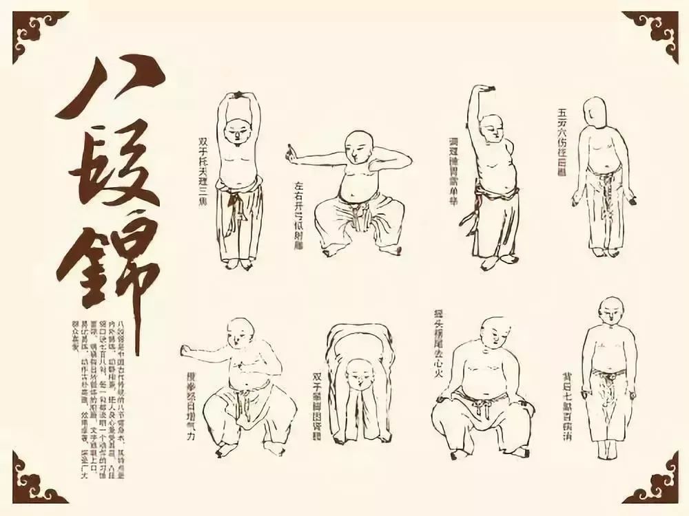 八段锦,养生功法,动态图解,附呼吸心法,有缘者收藏!