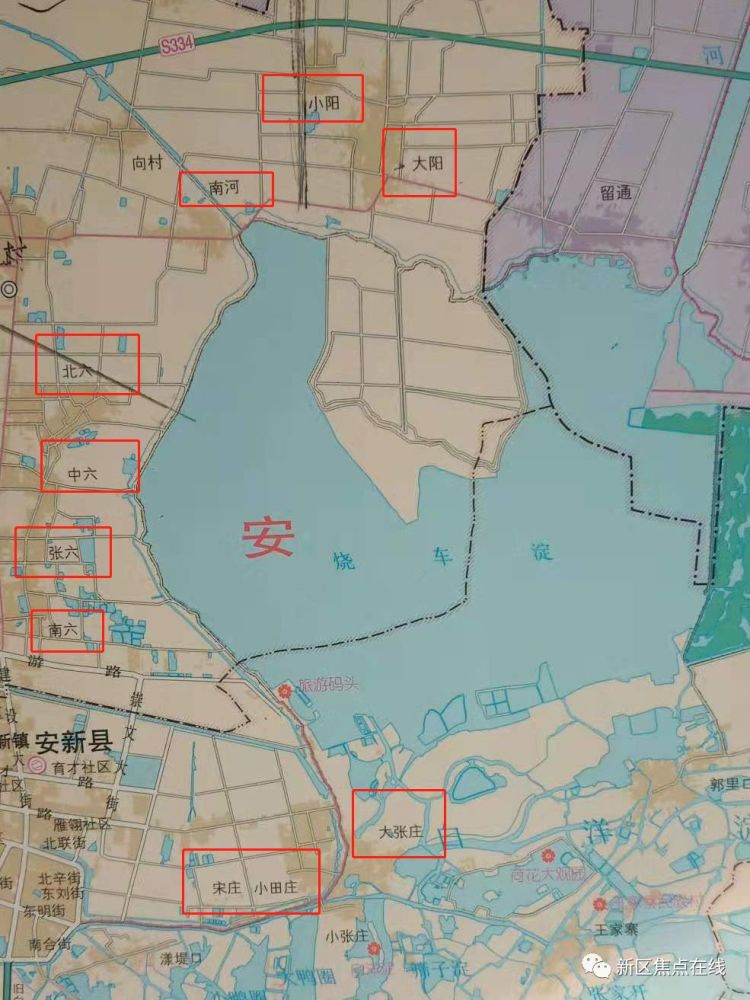 环起步区要征地,涉及容城,安新16组团50多个村