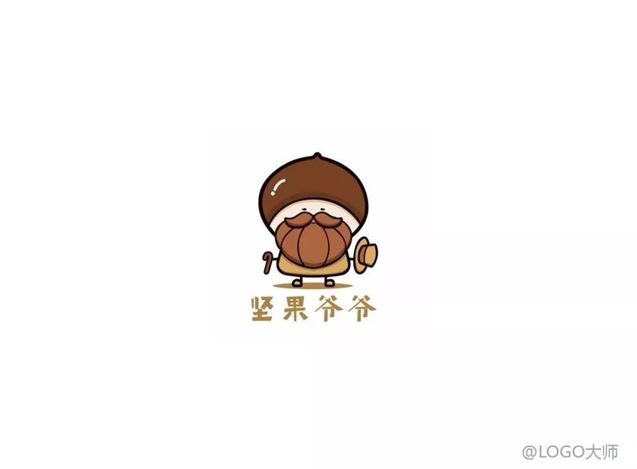 坚果主题logo设计合集鉴赏!