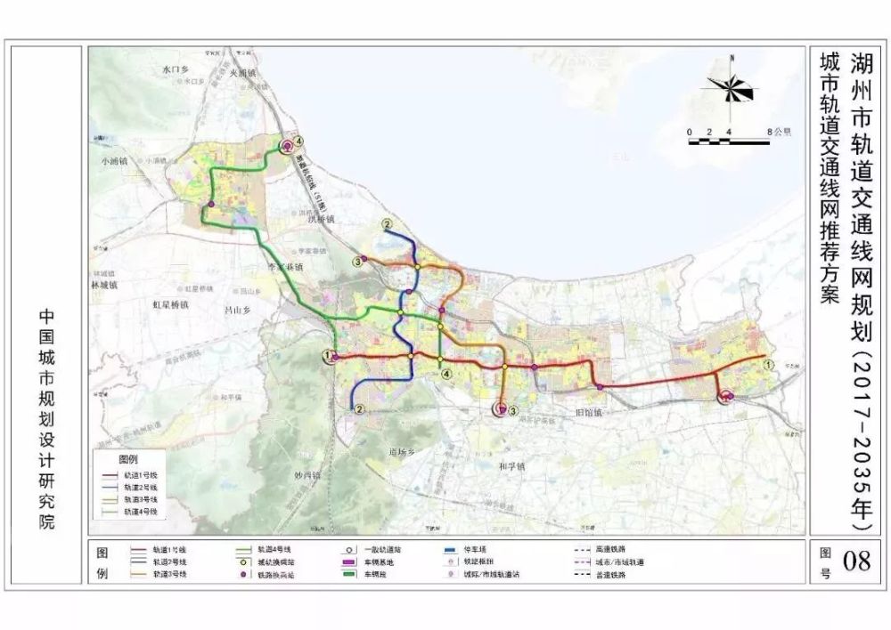 此前,浙江在线曾发布关于湖州市轨道交通线网规划,预计规划4条线路.