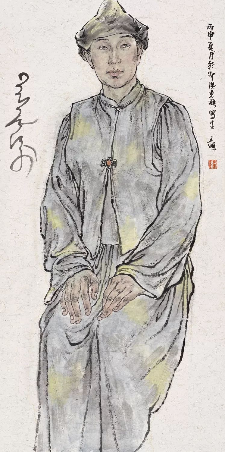 王颂写意人物作品欣赏