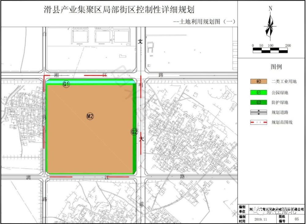 滑县产业集聚区部分地块控制性详细规划 附图: 区位图 来源:滑县人民