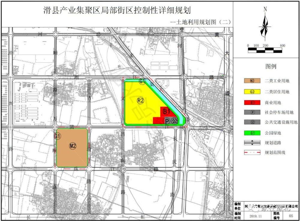 滑县产业集聚区部分地块控制性详细规划 附图: 区位图 来源:滑县人民
