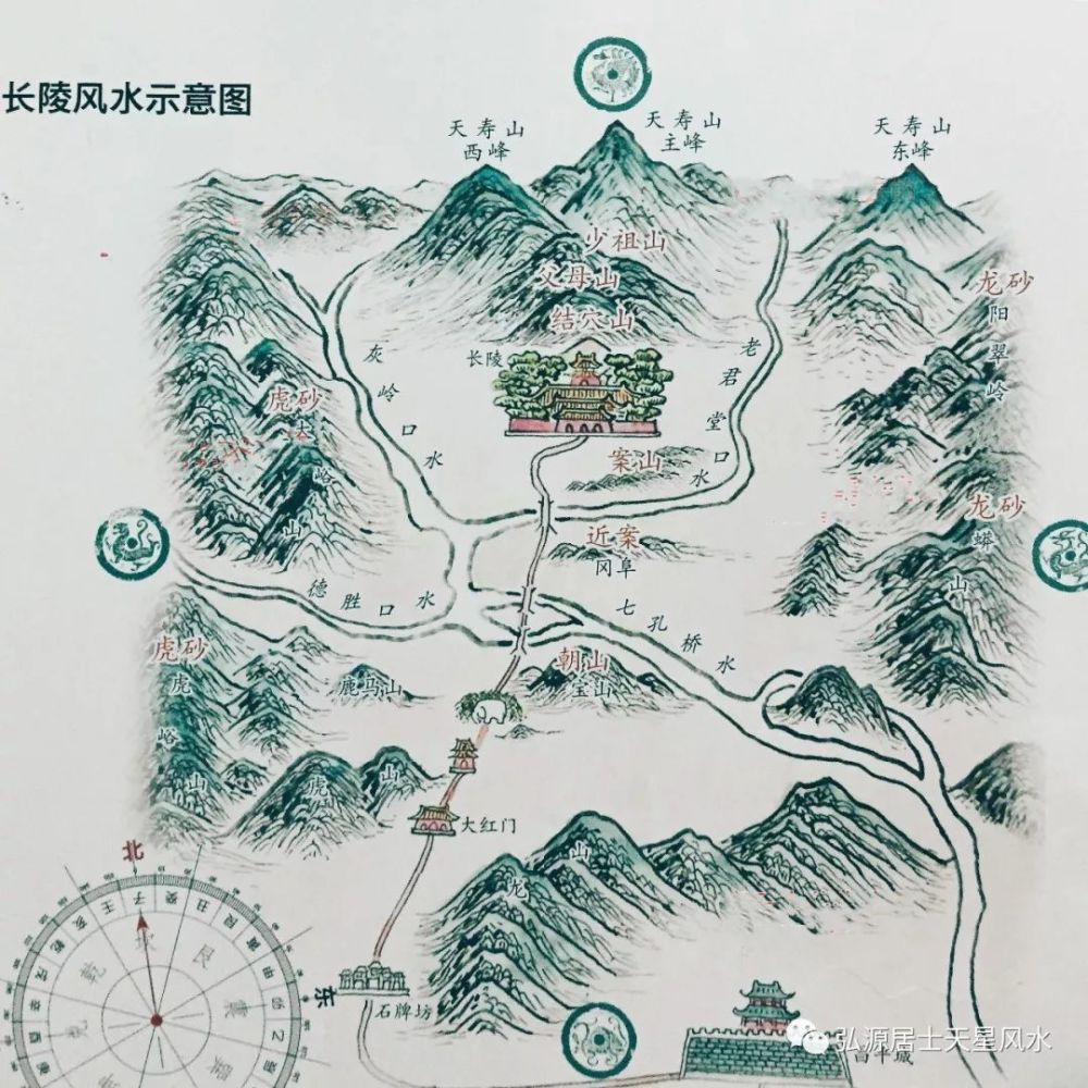 艮亥来脉,作癸山丁向,卦例相合.木火得局,王爷衍蕃.