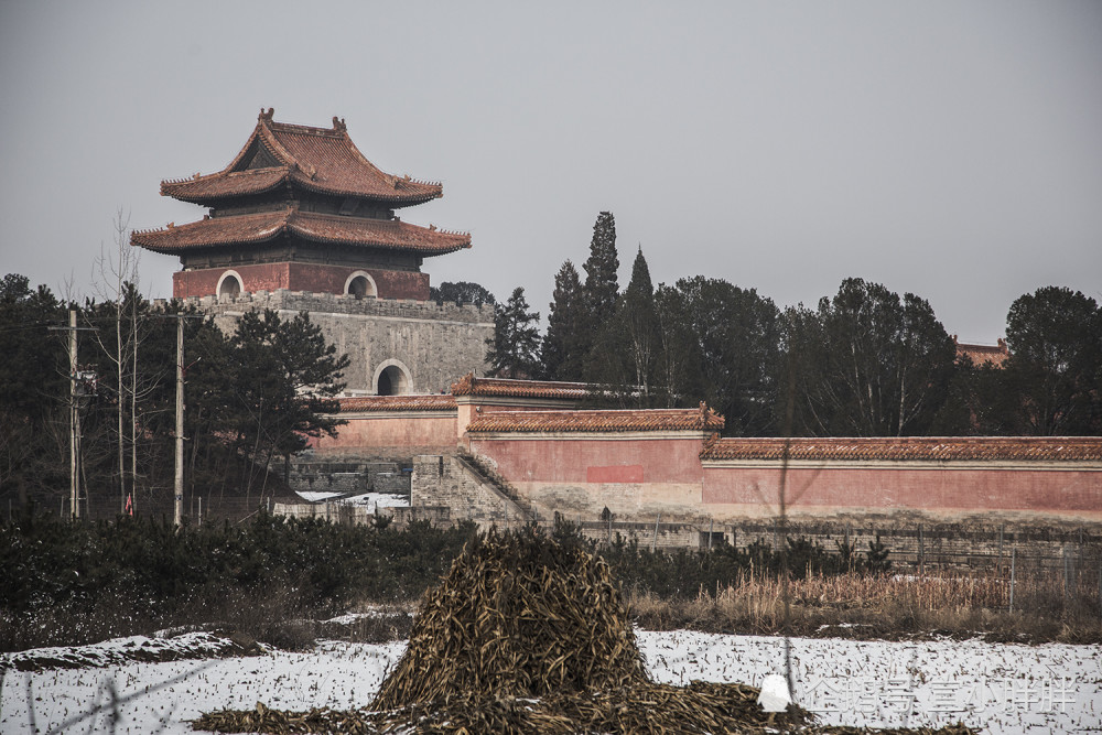 雪后的清西陵,感受不一样的皇家陵墓