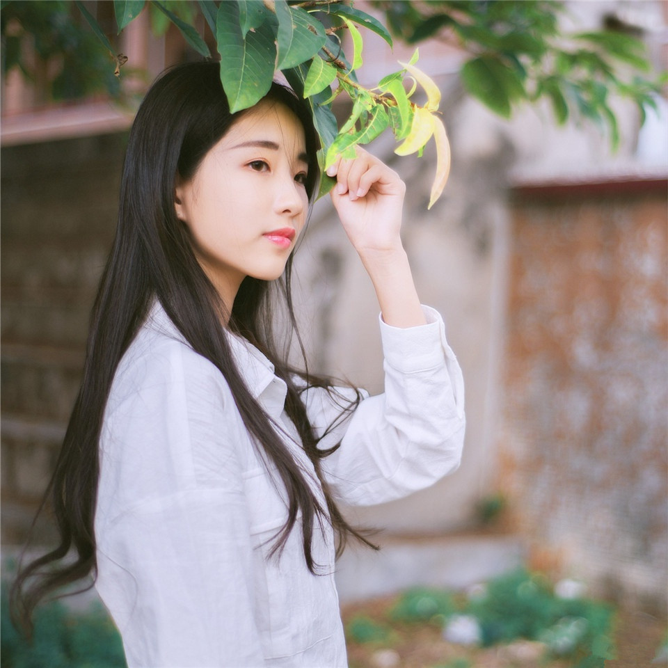 青春摄影:恬静的文艺少女,温柔又甜美!