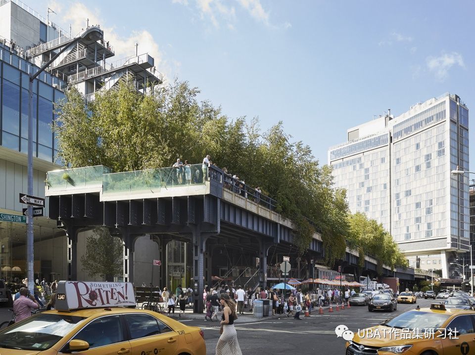 纽约高线公园high line,废弃铁路改造为著名景点