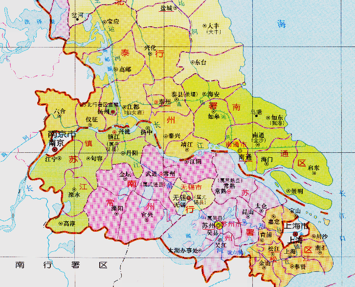 江苏,南京,行政区划,苏州