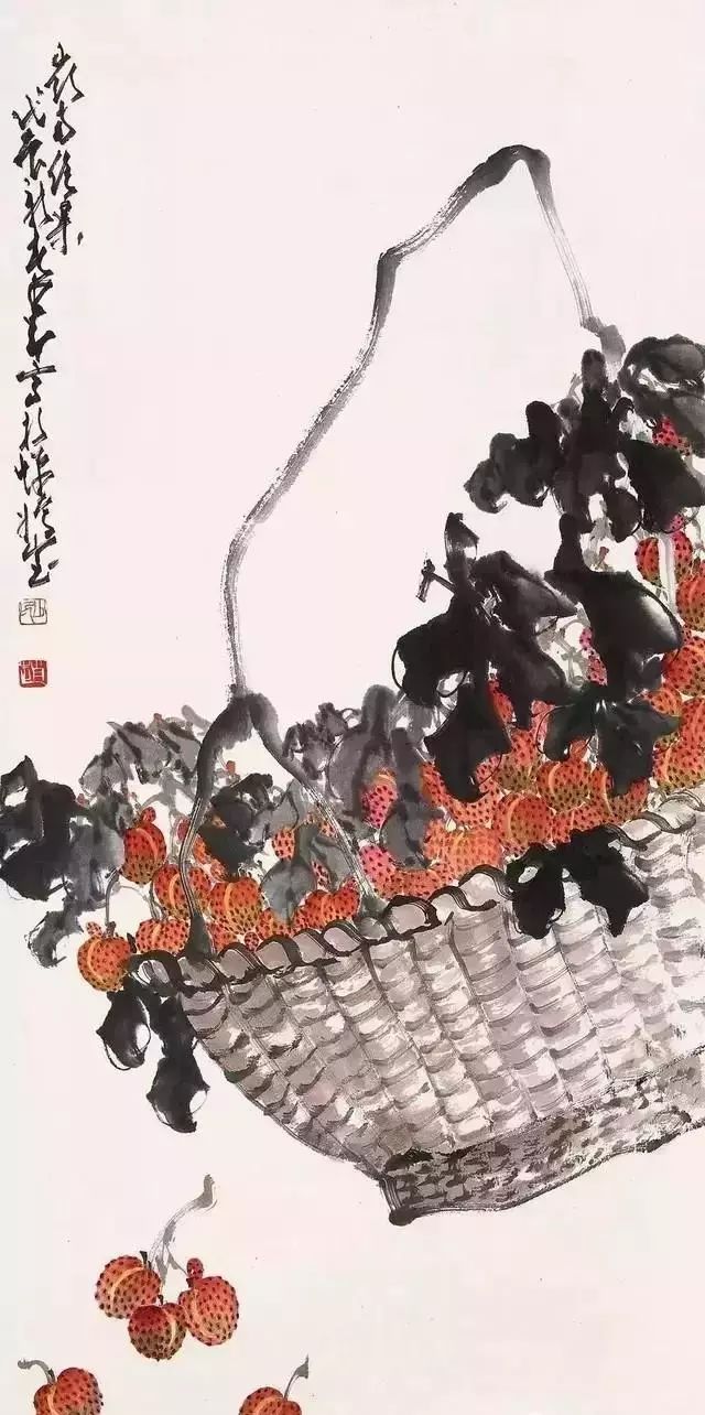 中国画中"瓜果蔬菜"的美好寓意!