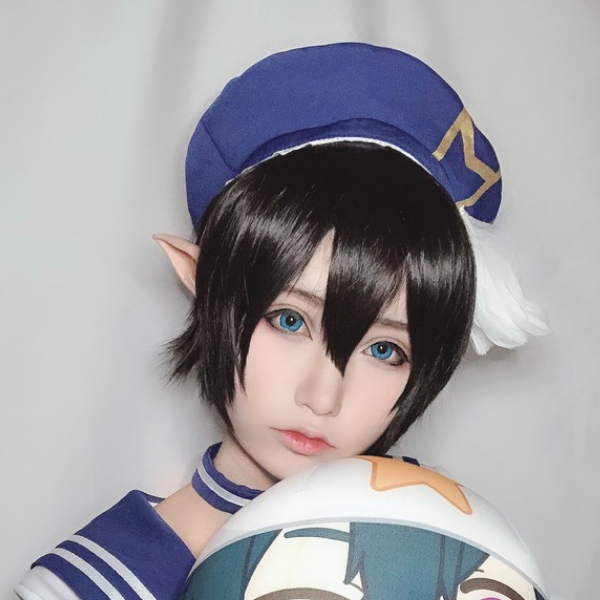 凹凸世界,卡米尔cosplay:蓝天再蓝,不及他眸中的一缕澈亮