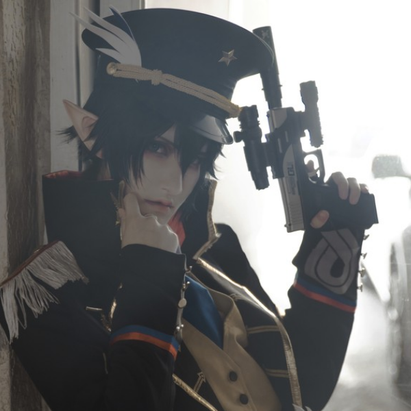 凹凸世界,卡米尔cosplay:踏入大海,我愿成为你眼中的一颗明星
