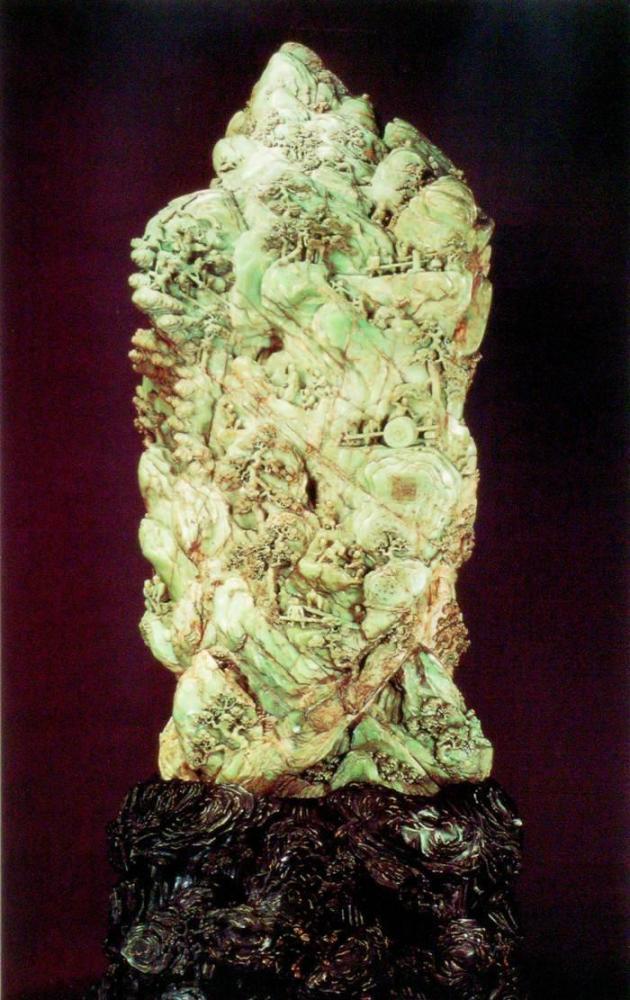 "大禹治水图"玉山:中国玉器史乃至世界玉器史上最大的