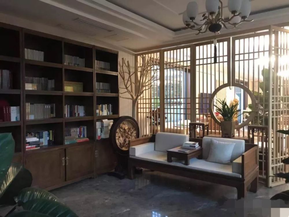 这样的中式书房,你应该有一间!20款新中式书架欣赏