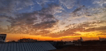 清远晚霞再次刷屏但美丽的背后竟是地震前兆