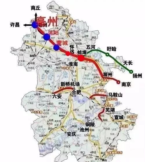五河高铁来了!