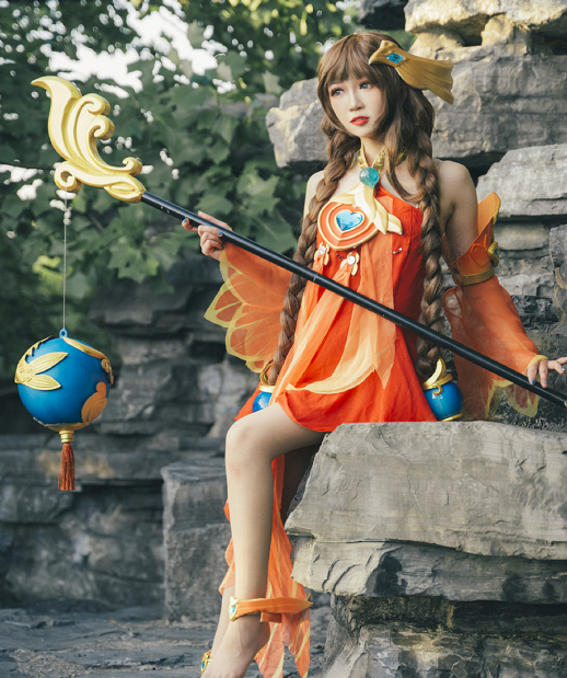 cosplay《王者荣耀》大乔,古典优雅的小姐姐,气质迷人