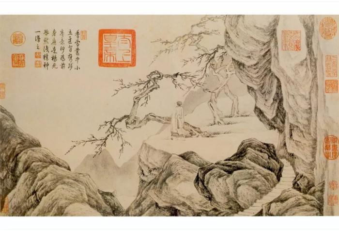 唐伯虎《庐山观瀑图》以3亿起拍,经过120轮叫价,最终5.9亿美元!