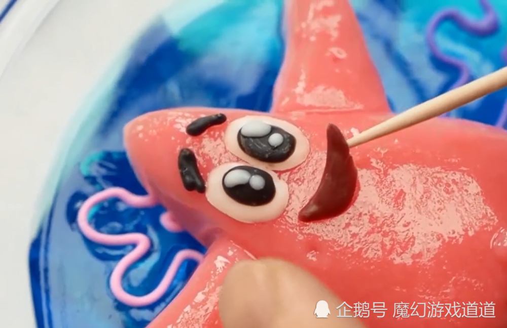 派大星,果冻,diy,手工,甜品,海绵宝宝