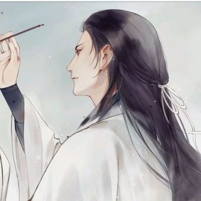 "古风唯美"情侣头像:晓看天色暮看云,行也思君,坐也思