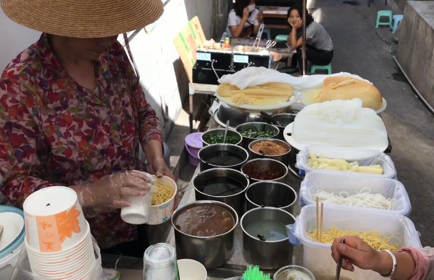 豌豆粉,云南,凉粉,街头小吃