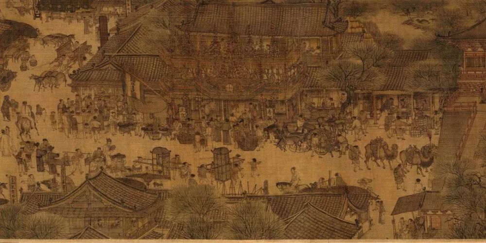 好大一个酒楼——观复猫钻进古画说文化之《清明上河图》局部