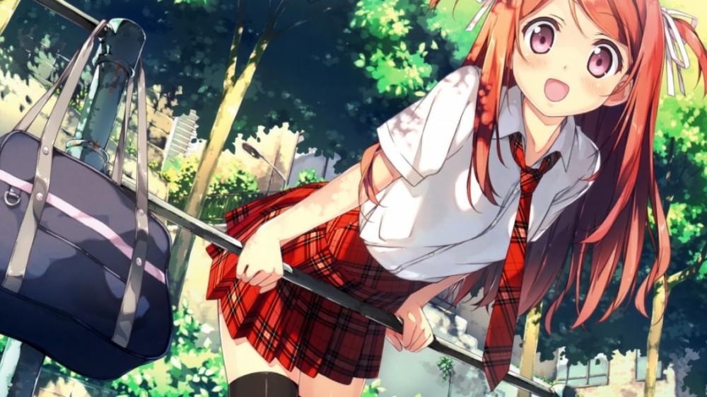 高清动漫壁纸推荐,俏皮可爱的二次元美少女,甜美的气质令人沉醉